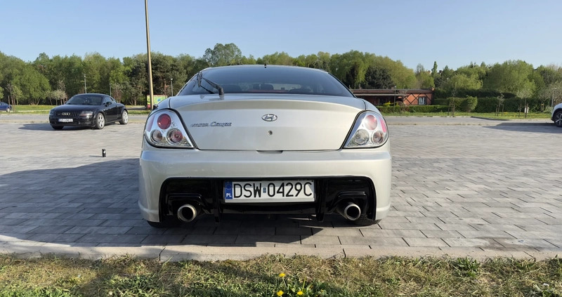 Hyundai Coupe cena 13500 przebieg: 227000, rok produkcji 2003 z Świdnica małe 137